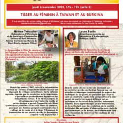 TISSER AU FÉMININ À TAIWAN ET AU BURKINA